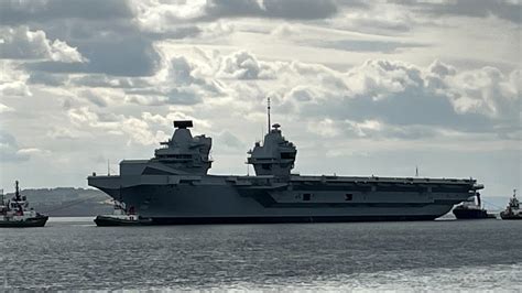 HMS Prince of Wales Flight Deck Operations